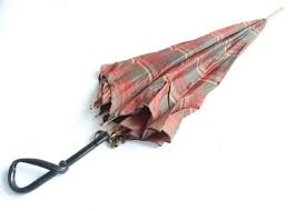 Parasol With Bakelite Handle, Ca.1930s 40s