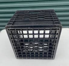 Vtg. Milk Crate Dean Foods Quality Heavy Duty Crate 13" X 13" x11" Black | eBay