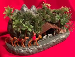 Nativity,Blow Mold,Plastic,Manger,Vintage,Hong Kong,1970,Christmas,Religious,XM5 | eBay