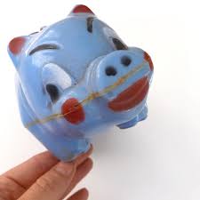 Celluloid Piggy Bank - Etsy