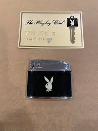 Vintage Playboy Bunny Lighter and Club Card, 1960's ...