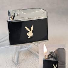 Accendino pubblicitario vintage Playboy Bunny Flat - Promo ...