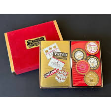 Vintage Mid Century Casino Bar Double Playing Card Set ...
