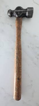 Vintage 16 Ounce Machinist/Metalwork 13" Ball Pein Hammer w ...