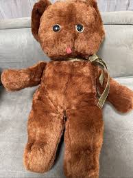 Vintage Teddy Bear 30's Or 40's Faux Fur Germany | eBay