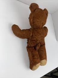 VINTAGE Teddy Bear Plastic Mouth Nose Plush Stuffed Animal Doll Toy Rare Classic | eBay