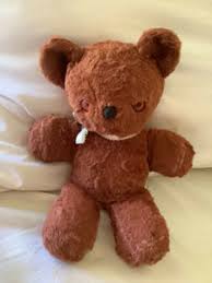 Vintage Teddy Bear 1950s-1960s Antique Gund USA Stuffed animal