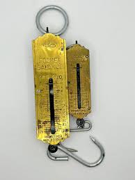 Vintage German pocket scales 12 and 25 kilograms, brass plate, German production | eBay Australia