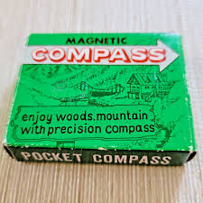 Vintage Nesco Pocket Compass in Original Box | eBay