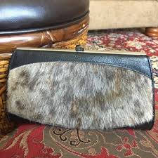 Genuine Leather Seal Skin Clutch Purse Made in Canada With Built in Coin Purse 8 3/4” X 5” - Etsy