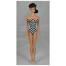 Montgomery Ward Ponytail Barbie Re-Issue 1972, Mint with Box #3210. For Sale at Ruby Lane