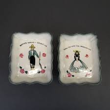 Vintage Kitsch Husband & Wife Decora Ceramics Wall Plaques Set of Two (E11236) - Etsy