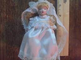 Bride, wedding doll, blonde, porcelain | eBay