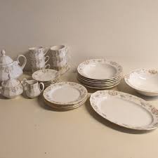 27-piece Tableware Set - Epaig D.F. Czechoslovakia Carlsbad - Antonia - Porcelaine Fine De Bohemian - Etsy