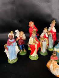 Lot of 16 Vintage Nativity Figures ~ Made in Japan | eBay