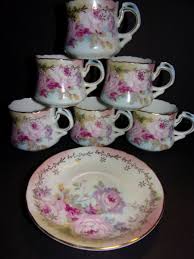 Antique R&S China 6 Cups 1 Saucer No Chips or Cracks Very Good Antique Condition | eBay