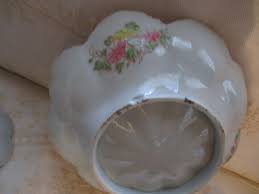 Vintage Japanese Geisha Girl Porcelain Scalloped Huge Berry ...