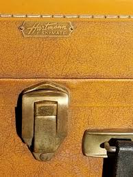 VINTAGE LEATHER HARTMANN SKYMATE SUITCASE LUGGAGE 25 x 18 ...