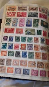 VINTAGE THE NEW WORLD WIDE POSTAGE STAMP ALBUM ~ WITH MANY ...