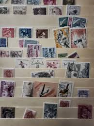 RARE Postal Stamp Book With Lot Of Vintage Stamps Several Pages - all Unhinged | eBay