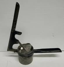 VTG Hand Held Fruit Juicer Potato Masher Metal Tool. | eBay