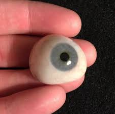 Vintage Prosthetic Eye Beautifully Detailed Glass Or Acrylic AO #38 | eBay