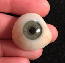 Vintage Prosthetic Eye Beautifully Detailed Glass Or Acrylic AO #97 | eBay