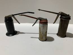 Three(3) Vintage Hydraulic Trigger Pump Oilers Oil Can | eBay