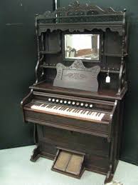 Walnut Victorian Pump Organ by Shipman Organ Co.