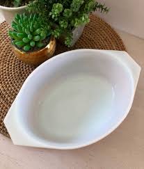 Vintage Pyrex Old Orchard Orange Casserole Dish - #043 1.5 ...