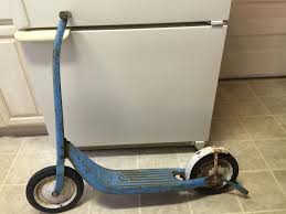 Vintage Radio Flyer Metal Antique Scooter | #1798518188