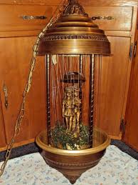 Vintage Extremely Rare Boy & Girl Umbrella Oil Rain Lamp (FOR LINDSEY) | #1873125658