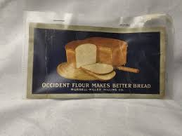 Occident Flour Vintage Ink Blotter Ad Makes Better Bread ...