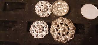 4 Vintage Turn of the Century Buttons - Etsy