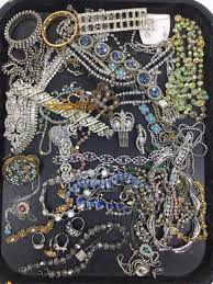 Sold at Auction: Rhinestone Fashion Jewelry Necklaces, Bracelets