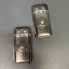 Other | 2 New Vintage Dark Gray Tone Rhinestones Lighters ...