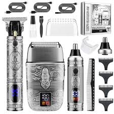Electric Head Hair Shaver & Men Shaver Set: Child And Mother ...