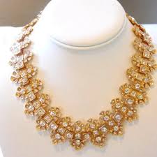 Real Collectibles by Adrienne | Jewelry | Real Collectibles By Adrianne Jeweled Geometric Station Necklace 758l | Poshmark