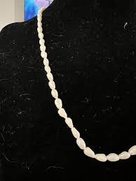 14K Yellow Gold - 16" Freshwater Pearl Necklace #8382 | eBay