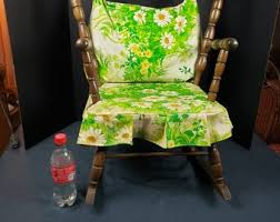 Vintage Kid's Rocking Chair Sunflower Cover 26" Tall - Etsy