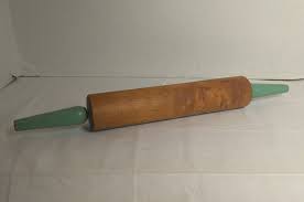 Green Handled Rolling Pin - Etsy