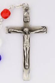 Red, White, and Blue Patriotic Saint Michael Rosary for Police and Military | eBay