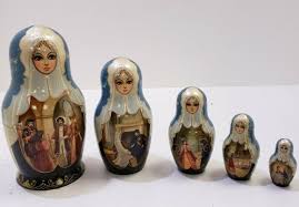 Vintage DeBrekht Wood Nesting Dolls Made in Russia | eBay