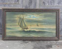 Sailboat Lithograph - Etsy