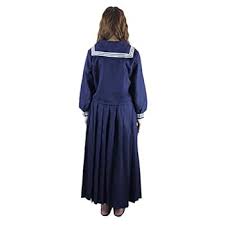 Amazon.co.jp: Uni Enterprise Patymo Sukeban Long Sailor, white : Clothing, Shoes & Jewelry