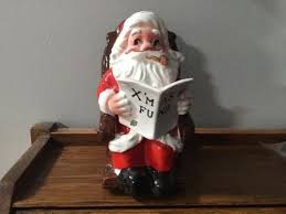 Vintage Santa In Rocking Chair Bank. Ceramic | eBay