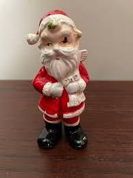 Vintage Christmas Santa Salt Shaker Only, Christmas Figurine ...