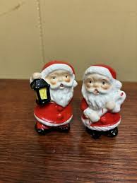 Vintage Santa Claus Salt and Pepper Shakers Japan | eBay