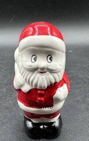 Vintage Santa's Packages Salt & Pepper Shakers Christmas ...