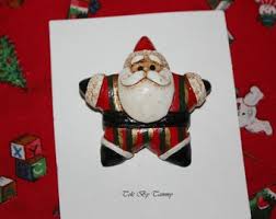 Resin Santa Star Pin - Etsy